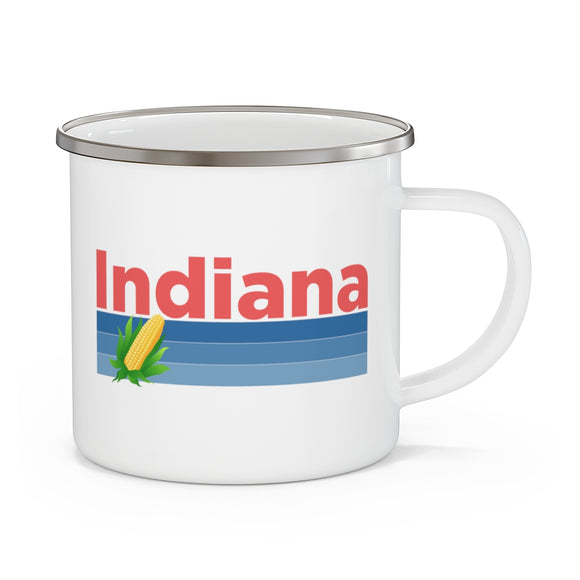 Indiana Camp Mug - Retro Corn Indiana Mug