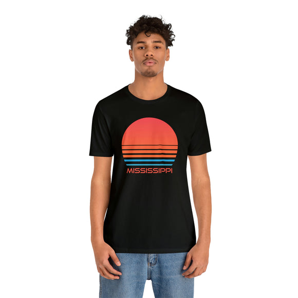 Mississippi T-Shirt - Retro 80s Unisex Mississippi Shirt