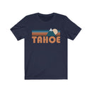 Tahoe, California T-Shirt - Retro Mountain Adult Unisex Tahoe T Shirt-6