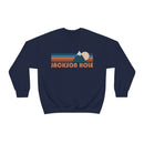 Jackson Hole, Wyoming Sweatshirt - Retro Mountain Unisex-9