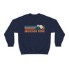 Jackson Hole, Wyoming Sweatshirt - Retro Mountain Unisex