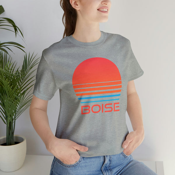 Boise, Idaho T-Shirt - Retro 80s Unisex Boise Shirt