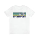 Steamboat T-Shirt - Retro Mountain Bike Adult Unisex Steamboat, Colorado T Shirt-10