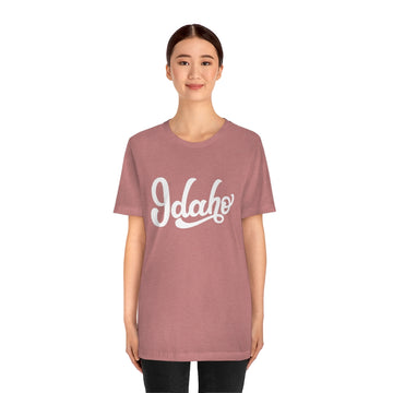 Idaho T-Shirt - Hand Lettered Unisex Idaho Shirt - 0