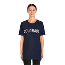 Colorado T-Shirt - Paint Text Unisex Colorado Shirt-22