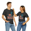 Maui, Hawaii T-Shirt - Retro Palm Tree & Beach Unisex Maui Shirt