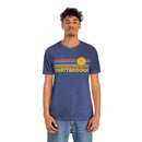Chattanooga, Tennessee T-Shirt - Retro Sun Unisex Chattanooga T Shirt-3