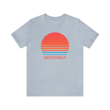 Buy light-blue Georgia T-Shirt - Retro 80s Unisex Georgia Shirt