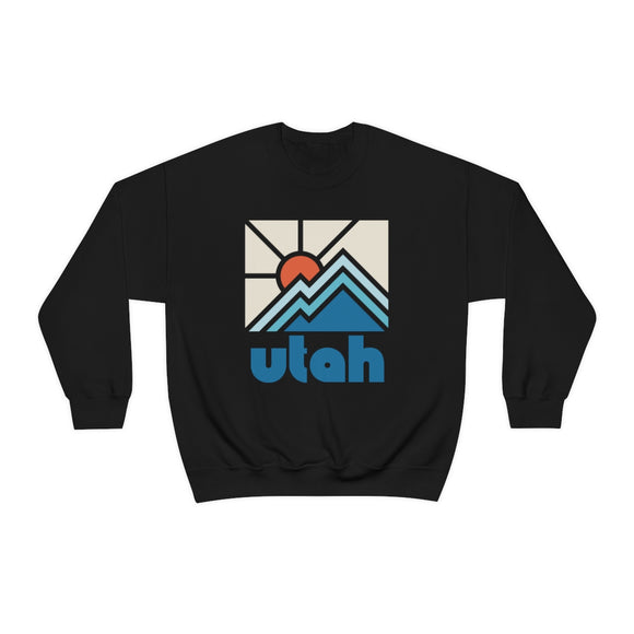 Utah Sweatshirt - Minimal Mountain Unisex