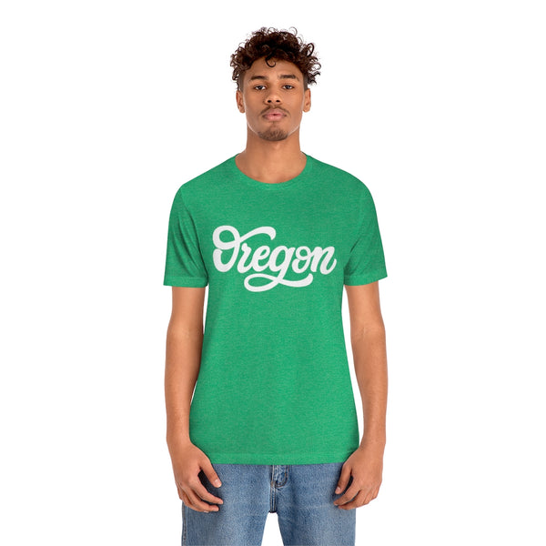 Oregon T-Shirt - Hand Lettered Unisex Oregon Shirt