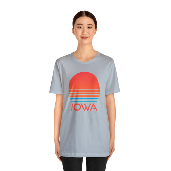 Iowa T-Shirt - Retro 80s Unisex Iowa Shirt