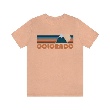 Colorado T-Shirt - Retro Mountain Unisex Colorado Shirt