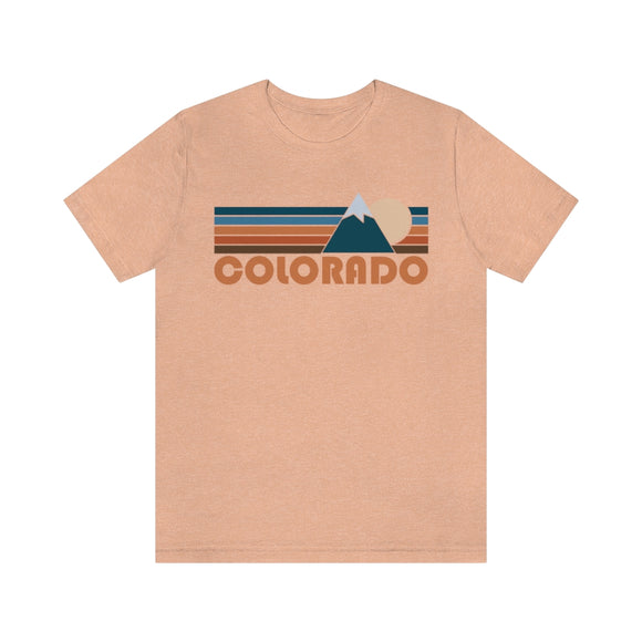 Colorado T-Shirt - Retro Mountain Unisex Colorado Shirt