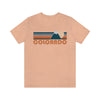 Colorado T-Shirt - Retro Mountain Unisex Colorado Shirt