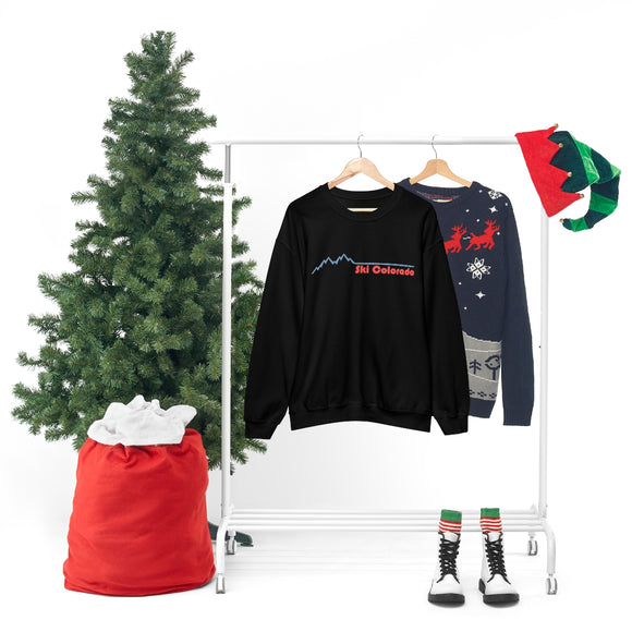 Ski Colorado Sweatshirt - Mountain Pulse Unisex