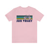 Sun Valley T-Shirt - Retro Mountain Bike Adult Unisex Sun Valley, Idaho T Shirt