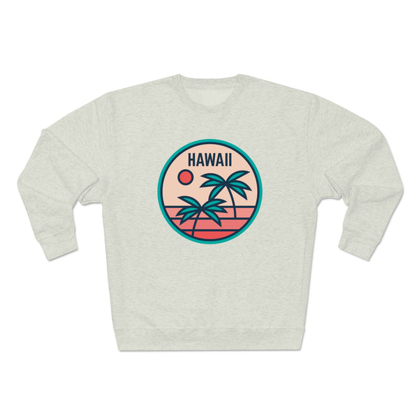 Premium Hawaii Crewneck Sweatshirt - Retro Unisex Sweatshirt
