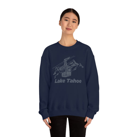 Lake Tahoe, California Sweatshirt - Ski Lift Unisex