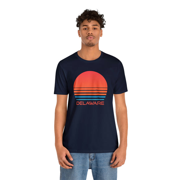 Delaware T-Shirt - Retro 80s Unisex Delaware Shirt