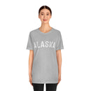 Alaska T-Shirt - Paint Text Unisex Alaska Shirt-10