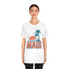 Maui, Hawaii T-Shirt - Retro Palm Tree & Beach Unisex Maui Shirt