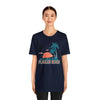 Flagler Beach, Florida T-Shirt - Retro Palm Tree & Beach Unisex Flagler Beach Shirt