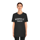 Nashville, Tennessee Shirt - Paint Text Unisex Nashville T-Shirt-2
