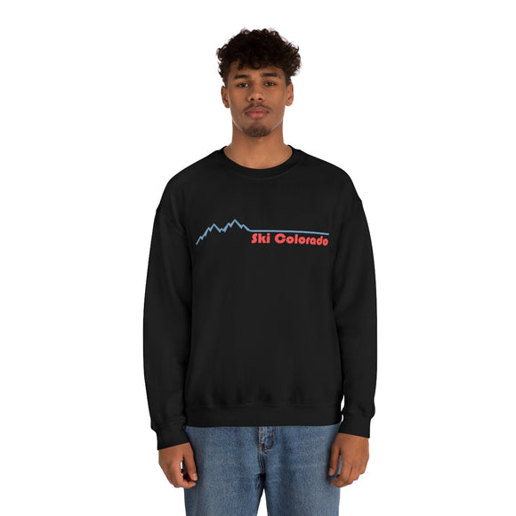 Ski Colorado Sweatshirt - Mountain Pulse Unisex