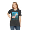 Siesta Key, Florida T-Shirt - Retro Palm Tree & Beach Unisex Siesta Key Shirt