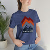 Jackson Hole, Wyoming T-Shirt - Retro Mountain Unisex Jackson Hole Shirt
