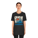 Montana Shirt, Montana Retro T-Shirt, Colorful Montana tee, Montana Mountain Shirt-17