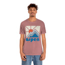 Aspen Shirt, Colorado Retro T-Shirt, Colorful Colorado tee, Aspen Mountain Shirt-3