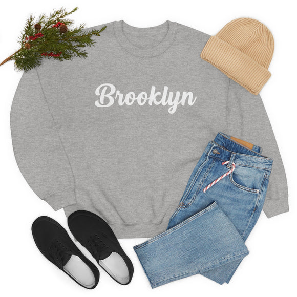 Brooklyn, New York Sweatshirt - Retro Sunset Unisex