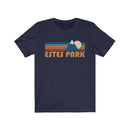 Estes Park, Colorado T-Shirt - Retro Mountain Adult Unisex Estes Park T Shirt-6