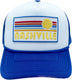 Royal Blue / White