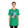 Santa Monica, California T-Shirt - Retro Palm Tree & Beach Unisex Santa Monica Shirt