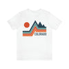 Copy of Colorado T-Shirt - Retro Mountain Unisex Colorado Shirt