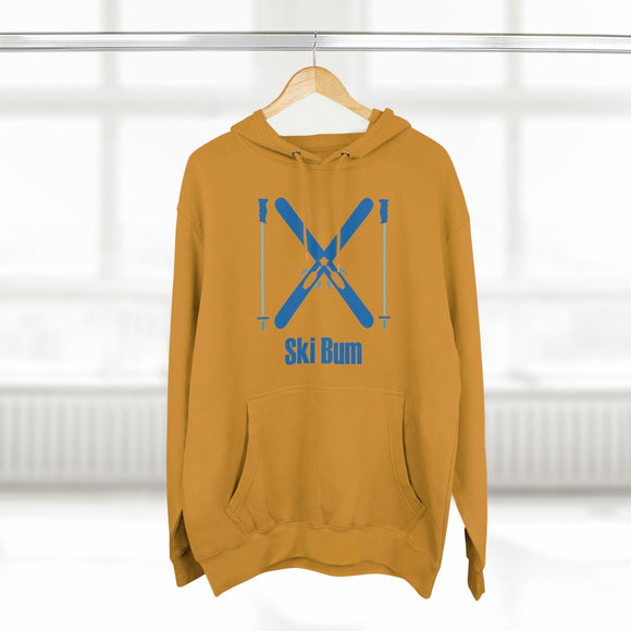 Premium Ski Bum Hoodie - Retro Unisex Sweatshirt