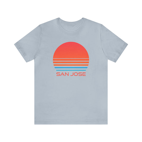 San Jose, California T-Shirt - Retro 80s Unisex San Jose Shirt