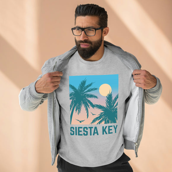 Premium Siesta Key, Florida Sweatshirt - Unisex Premium Crewneck Sweatshirt