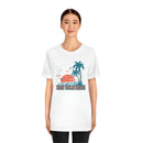 West Palm Beach, Florida T-Shirt - Retro Palm Tree & Beach Unisex West Palm Beach Shirt-11