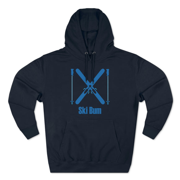 Premium Ski Bum Hoodie - Retro Unisex Sweatshirt