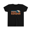 Golden Youth T-Shirt - Retro Mountain Colorado Kid's TShirt