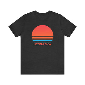 Nebraska T-Shirt - Retro 80s Unisex Nebraska Shirt
