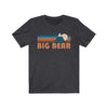 Big Bear, California T-Shirt - Retro Mountain Adult Unisex Big Bear T Shirt