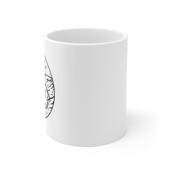 Arizona Mug - State Design White Ceramic Arizona Mug (11oz & 15oz)
