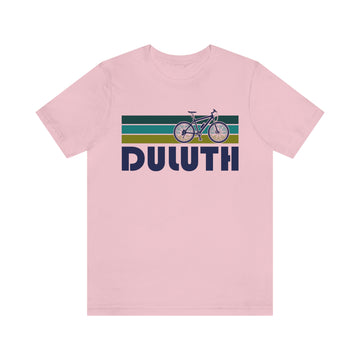 Buy pink Duluth T-Shirt - Retro Mountain Bike Adult Unisex Duluth, Minnesota T Shirt