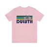 Duluth T-Shirt - Retro Mountain Bike Adult Unisex Duluth, Minnesota T Shirt