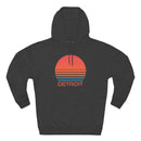Premium Detroit, Michigan Hoodie - Retro 80s Unisex Sweatshirt-2