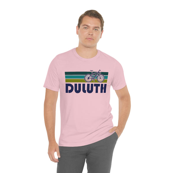 Duluth T-Shirt - Retro Mountain Bike Adult Unisex Duluth, Minnesota T Shirt